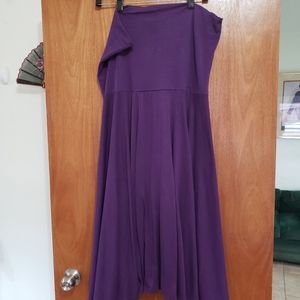 Flirty purple dress
